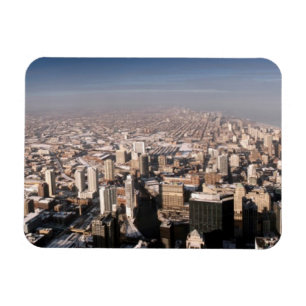 Panoramic view of the city magnet