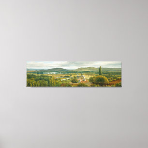 Panoramic View of the Ile-de-France Canvas Print