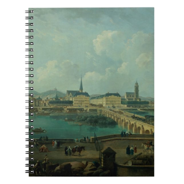 Panoramic View of Tours, 1787 (oil on canvas) Notebook (Front)