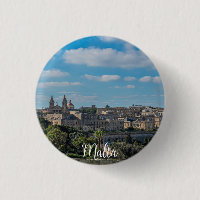 Panoramic view of Valletta old town in Malta