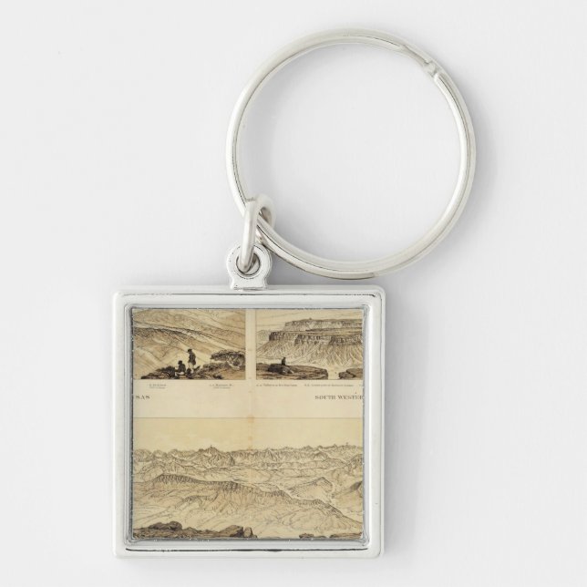 Panoramic Views Key Ring (Front)