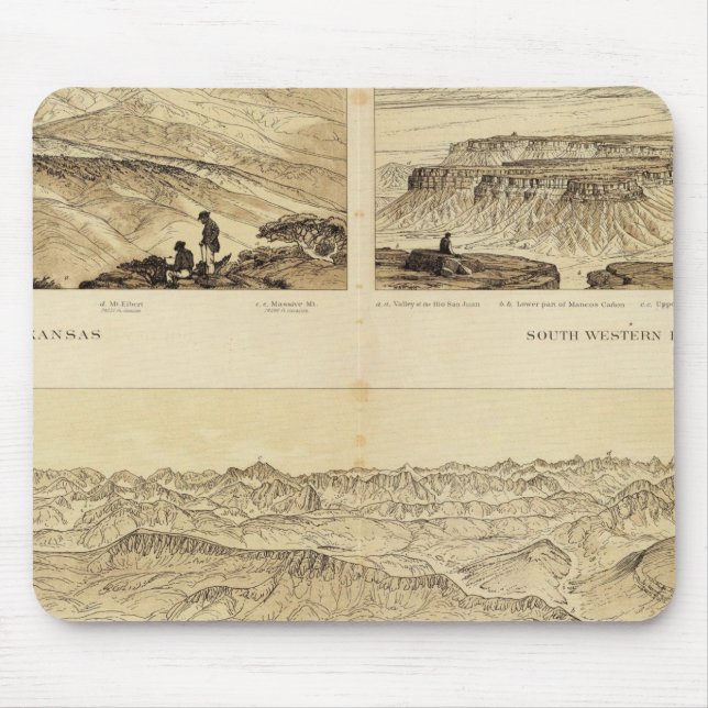 Panoramic Views Mouse Mat (Front)