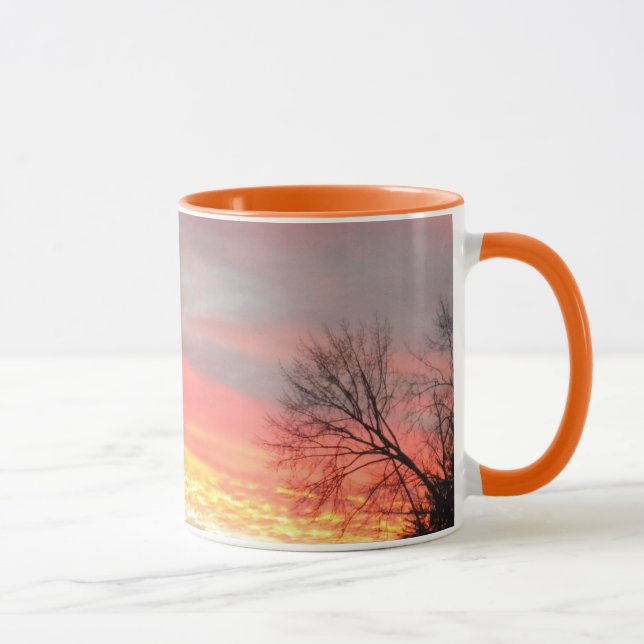 Panoramic Winter Sunset/Sunrise Mug (Right)
