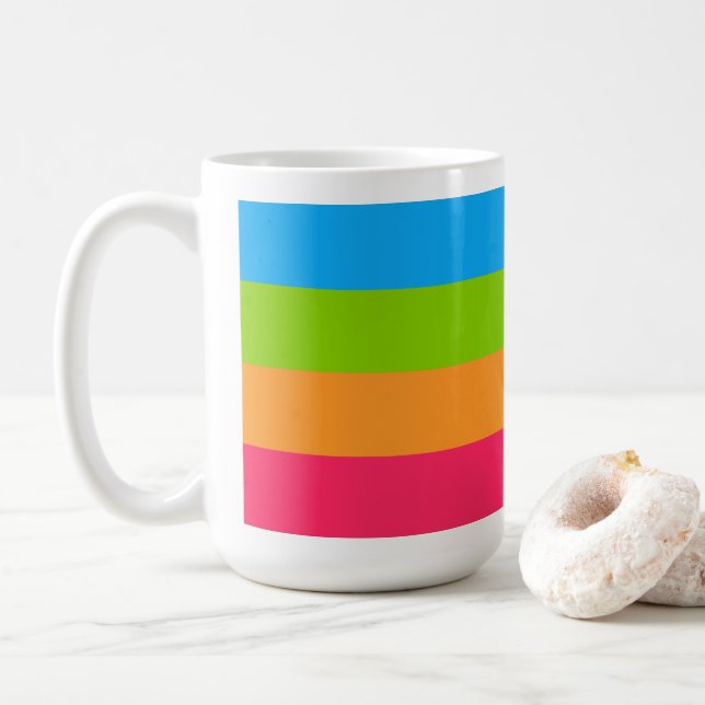 Panoromantic Pride Coffee Mug (With Donut)