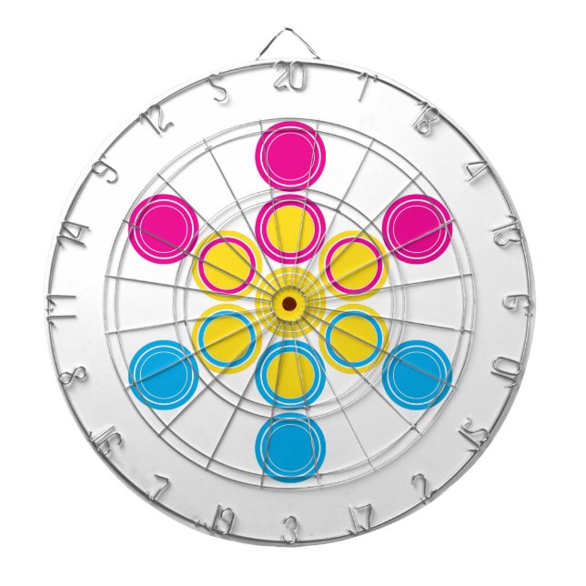 panSacred circles Dartboard (Front)
