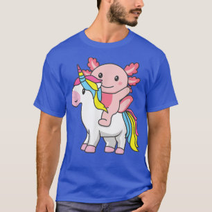 Panseual Flag Pride Lgbtq Aolotl On Unicorn Pride  T-Shirt