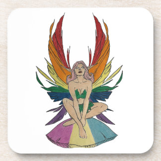 Pansexual Faerie Coaster