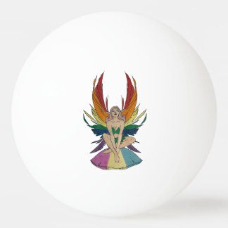 Pansexual Faerie Ping Pong Ball