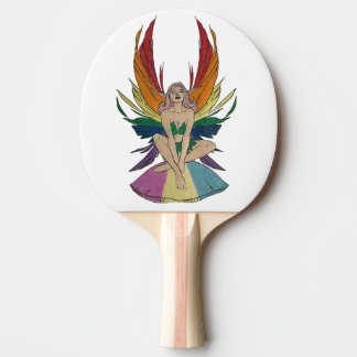 Pansexual Faerie Ping Pong Paddle