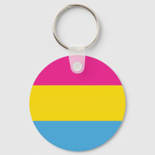 Pansexual Flag Keychains