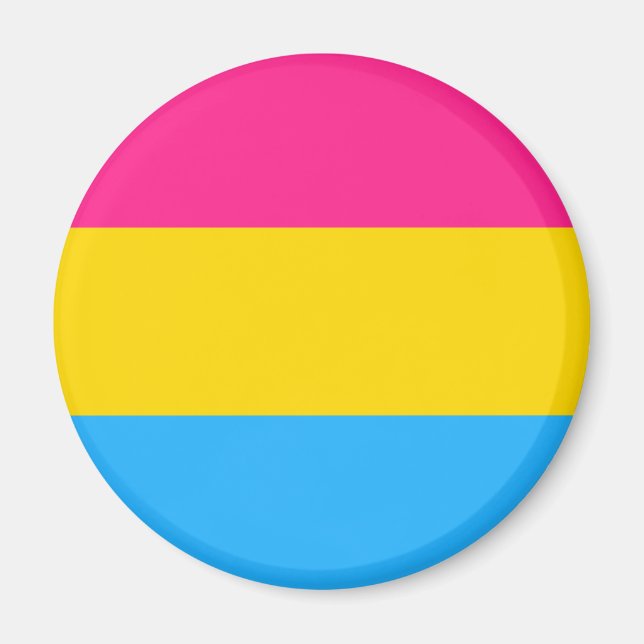 Pansexual Flag Magnet (Front)