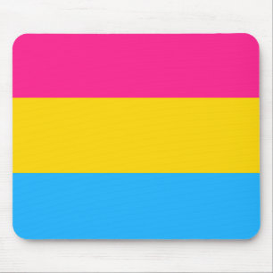 Pansexual Flag Mouse Mat