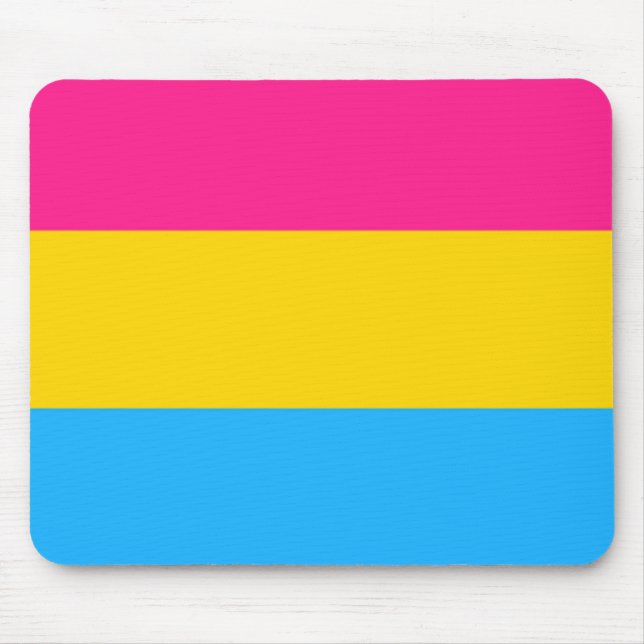Pansexual Flag Mouse Mat (Front)