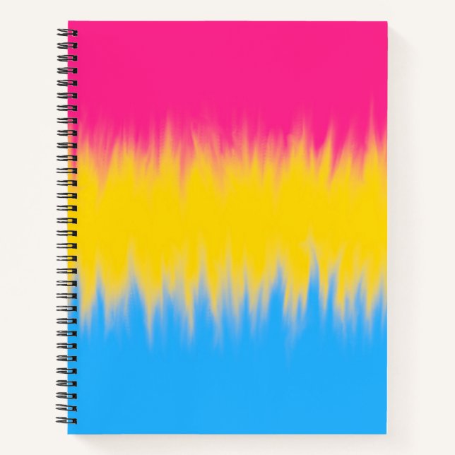 Pansexual Flag Notebook (Front)