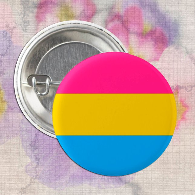 Pansexual Flag & Pride community / gender Button (Creator Uploaded)