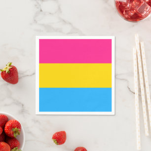 Pansexual Flag & Pride community / gender Napkin