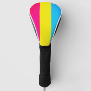 Pansexual Flag & Pride Love golf community /LGBT Head Cover