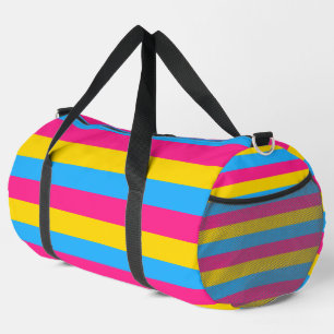 Pansexual Flag Print Cut Sew Bag