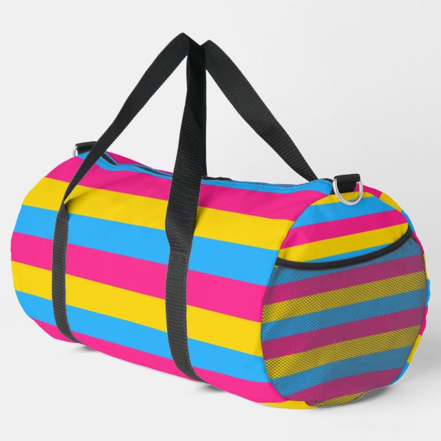Pansexual Flag Print Cut Sew Bag (Right Corner)
