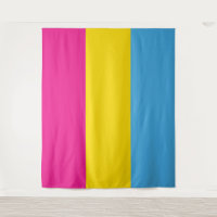 Pansexual Flag Wall Tapestry (Extra Large)