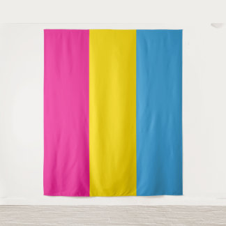 Pansexual Flag Wall Tapestry (Extra Large)