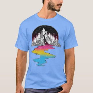 Pansexual Mountain River T-Shirt