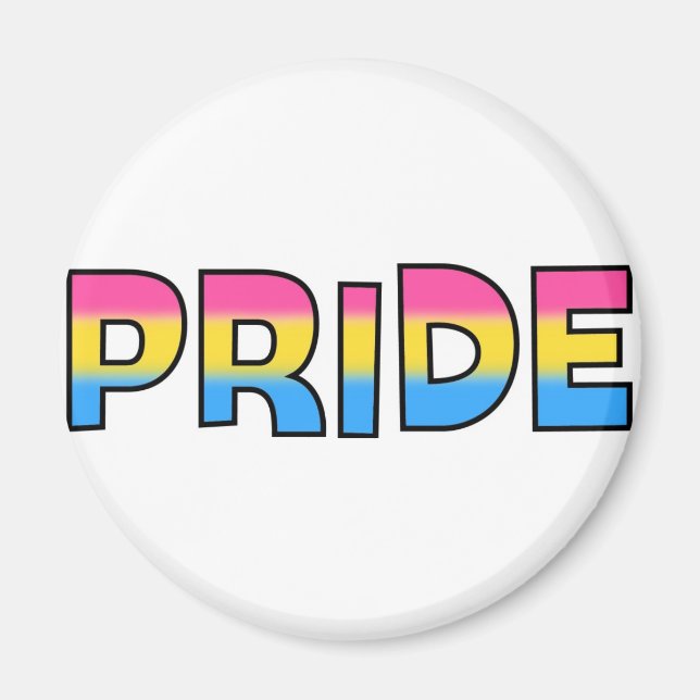 Pansexual/Omnisexual Pride Magnet (Front)