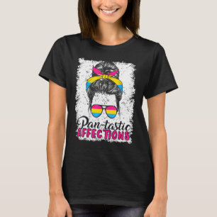 Pansexual Pan tastic Affections Pansexual Flag T-Shirt