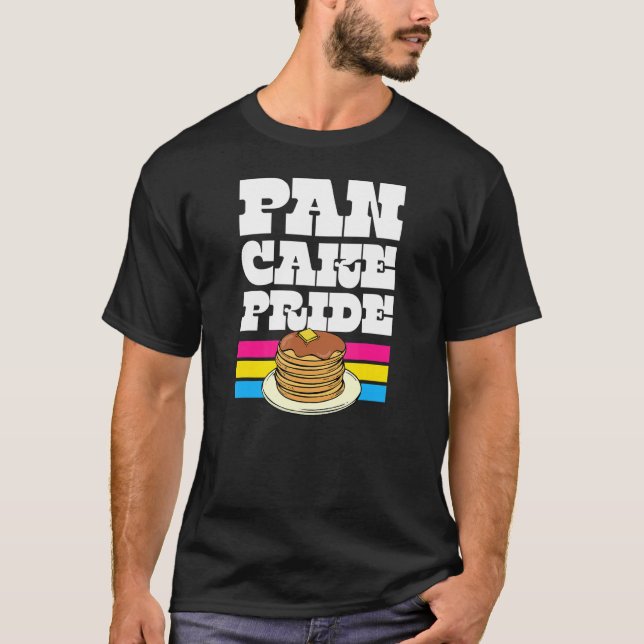 Pansexual Pancake Pride Pan Cake Pride Pansexual P T-Shirt (Front)