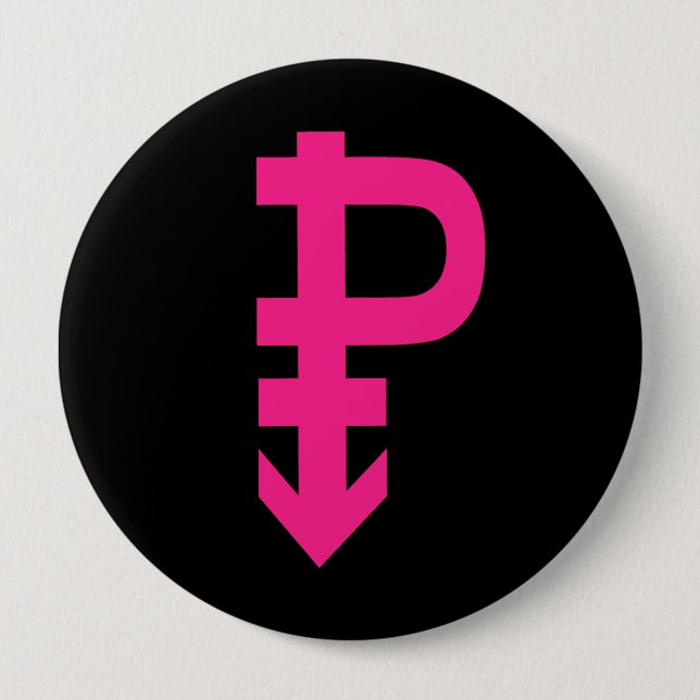 Pansexual Pride - 10 Cm Round Badge (Front)