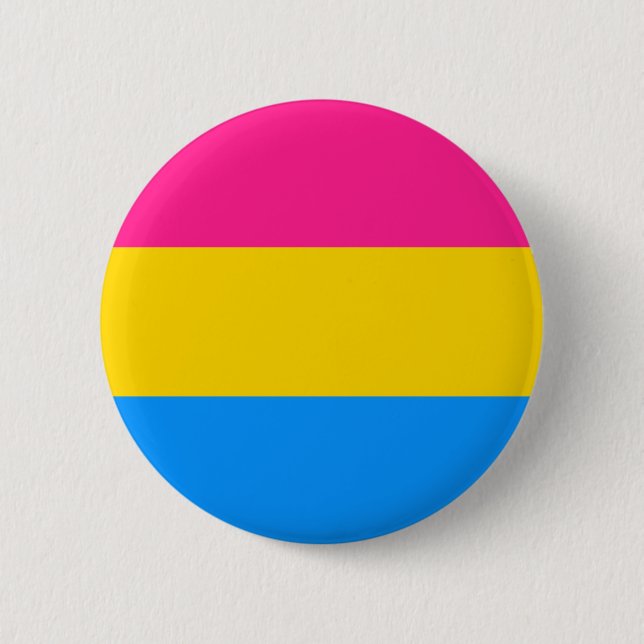 Pansexual Pride button (Front)