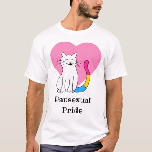 Pansexual Pride Cat T-Shirt