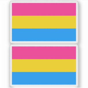 Pansexual Pride Colours