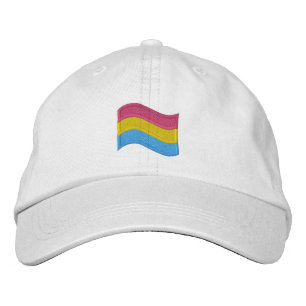 Pansexual Pride Embroidered Hat