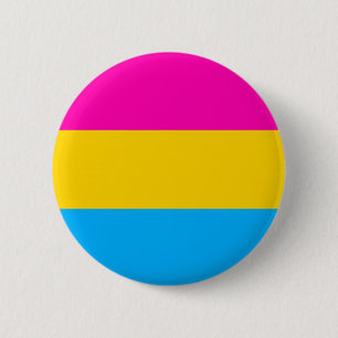 Pansexual pride flag button