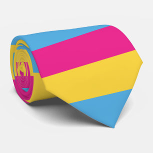 Pansexual   Pride Flag Design   Stripes   Tie