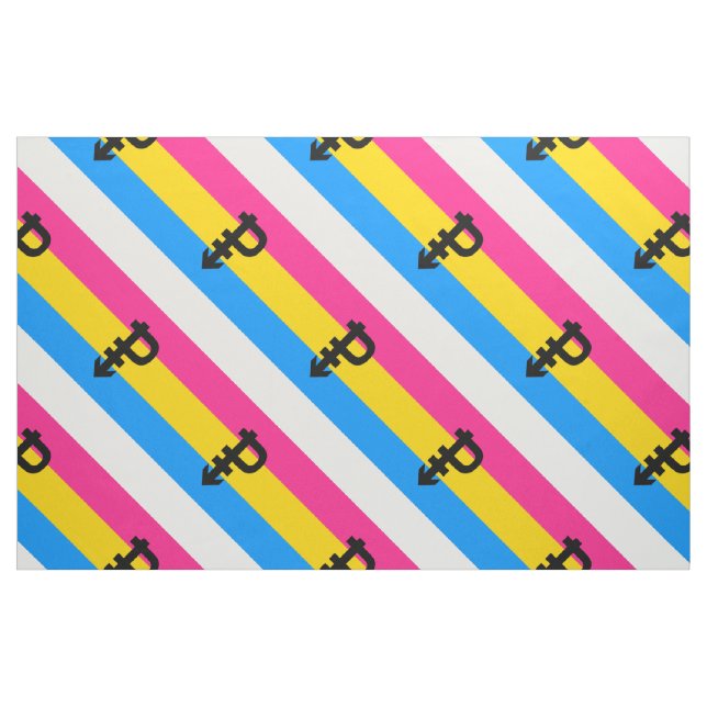 Pansexual Pride Flag Fabric (Yard)