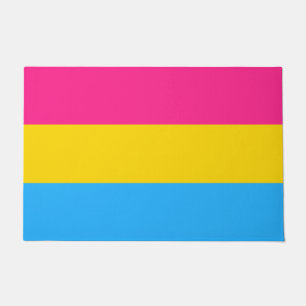 Pansexual Pride Flag LGBTQ Doormat