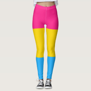 Pansexual Pride Flag LGBTQ Leggings