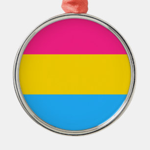 Pansexual Pride Flag LGBTQ Metal Tree Decoration