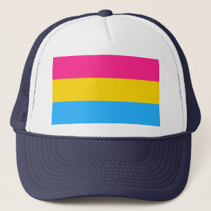 Pansexual Pride Flag LGBTQ Trucker Hat