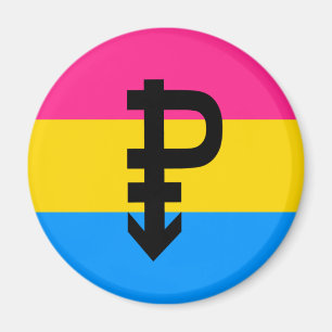 Pansexual Pride Flag Magnet
