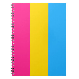 Pansexual Pride Flag Notebook