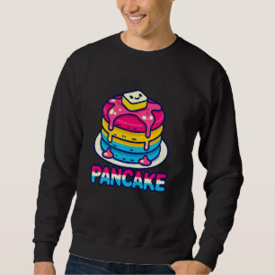 Pansexual Pride Flag Pancakes Omnisexual LGBTQ Pan Sweatshirt