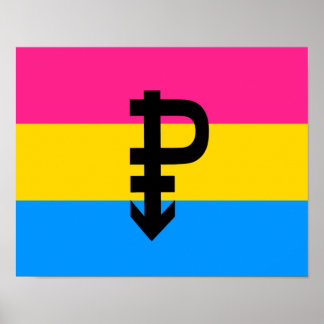 Pansexual Pride Flag Poster
