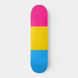 Pansexual Pride Flag Skateboard