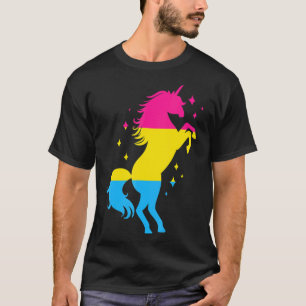 Pansexual Pride Flag Unicorn Pansexual Flag T-Shirt