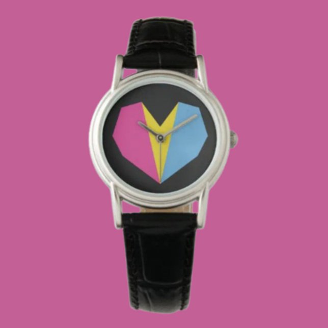 Pansexual Pride Heart Watch (Creator Uploaded)