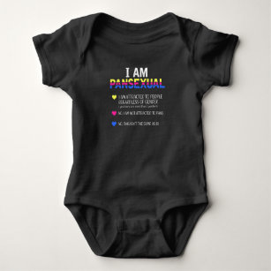 Pansexual Pride LGBT Equal Rights Baby Bodysuit