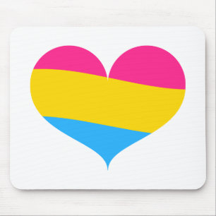 Pansexual Pride Mouse Mat